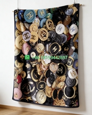 Chanel Throw Blankets
